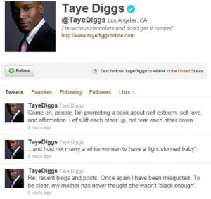 Dear Taye Diggs: You Were NOT Misquoted By MyBrownBaby