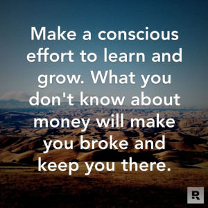 Knowledge is power. #Inspiration #Money