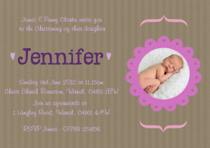 Baby Girl Baptism Quotes