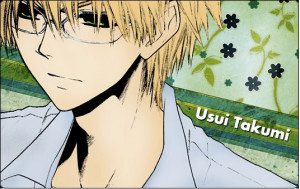 Manga Crush (1)~Usui Takumi from Kaichou wa Maid-sama! by Hiro ...