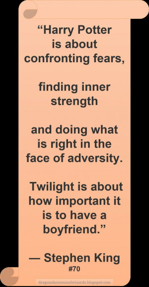 Stephen King Harry Potter Quotes. QuotesGram