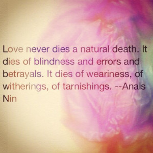 Anais Nin. Sure does!