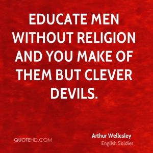 Arthur Wellesley Religion Quotes