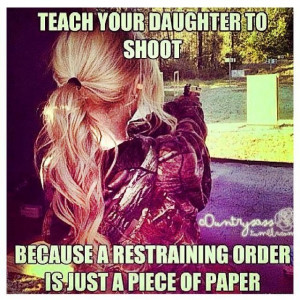 girls shooting guns learn to protect yourself