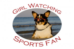 Girl Watching Sports Fan T-Shirts