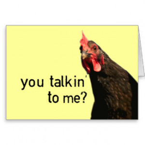 Funny Chickens Cards & More