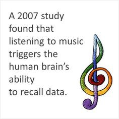 music #brain facts BrainSpade.com More