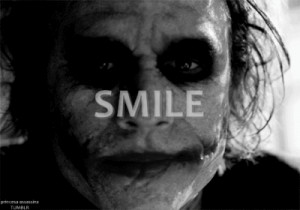 smile batman scary crazy mad joker heath ledger psycho insane madness ...