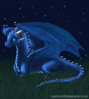 Baby Saphira The Dragon