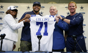 La’el Collins is introduced as a member of the Dallas Cowboys ...