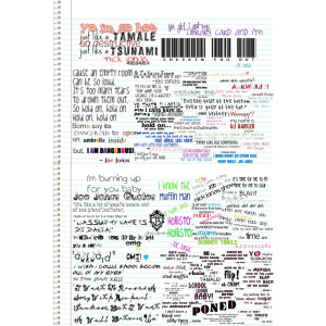 Jonas Brothers Notebook Full of Quotes