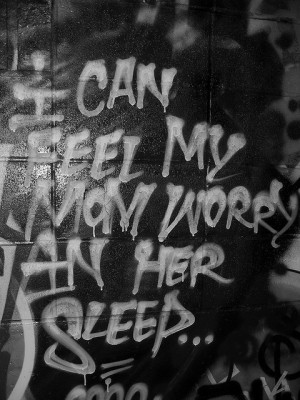 Black and White Graffiti quotes
