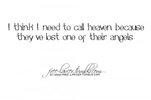 You’re my angel. :)