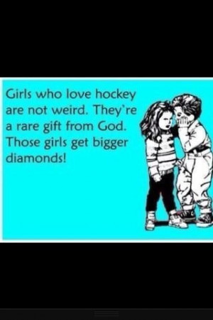 Girls Who Love Hockey Are Not Weird