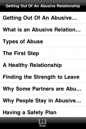 abusive relationship signs