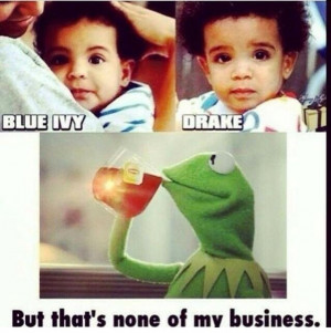Blue Ivy and Drake