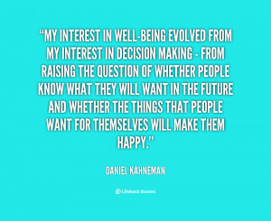 Daniel Kahneman Quotes