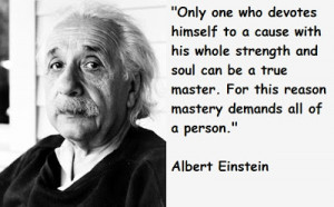 The Lesson from Einstein Quotes