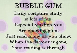 CTR Crafts Blog: Bubble GumCamps Ideas, Lds Bubble Gum Quote, Gum ...