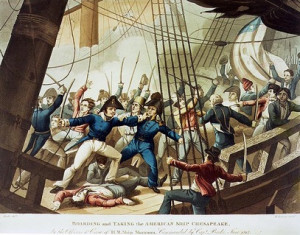Capture of the USS Chesapeake by the HMS Shannon (War of 1812)