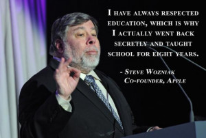 Steve Wozniak on education