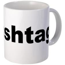 Hash Tag Coffee Mugs