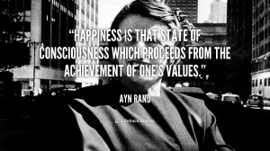 Happiness is that state of consciousness which proceeds from the ...