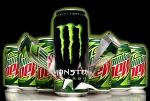 MONSTER AND MOUNTAIN DEW Image