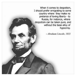 CafePress > Wall Art > Posters > Abraham Lincoln Quote Poster