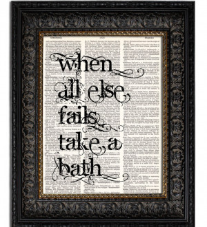 Which quotes will you incorporate into your bathroom?