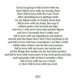 Fall in love with me