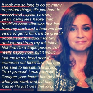 The Office Finale Pam Quotes