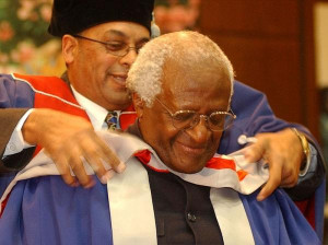 ... anglican archbishop desmond tutu right arrives with former Pictures