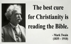 Agnostic Quotes Funny | Mark Twain Quote « Atheist Pictures Atheist ...