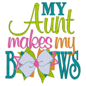 Sayings (A1107) I Rock My Hairbows 5x7