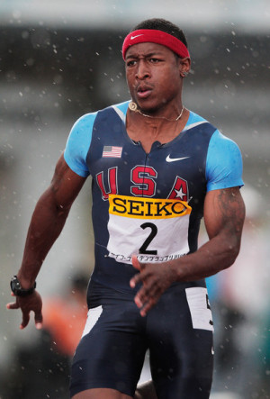 Mike Rodgers Mike Rodgers of the USA in action in the mens 100m during