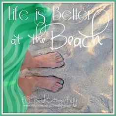 Toes in the Sand | René Marie Photography | Beach Cottage Life ...