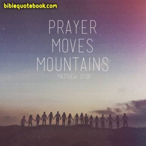 prayer can move mountains., prayer,blessings,inspiring,motivational ...