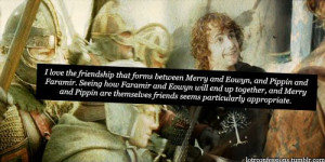 forms between Merry and Eowyn, and Pippin and Faramir - how Pippin ...