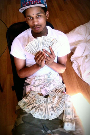 Fredo Santana Baby Mama Fredo santana with money