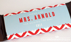 Another free printable that will turn a simple candy bar into ...