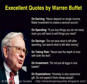 Inspirational Quotes By Warren Buffett