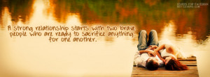 Strong Relationship Facebook Covers