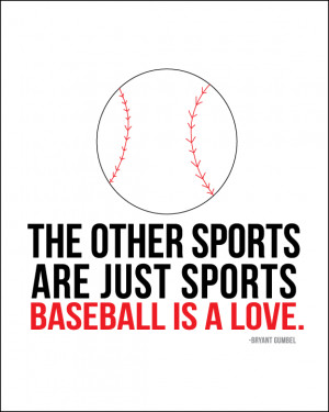 Baseball Love Quotes