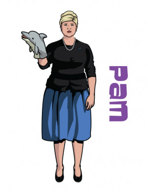 Archer Pam Voiced Amber Nash