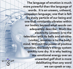 The language of emotion ...