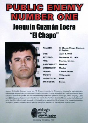 Joaquin ``El Chapo'' Guzman, a drug kingpin in Mexico