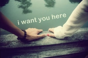 want you here.