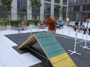 She and her husband Chris led all three of their dogs through the ...