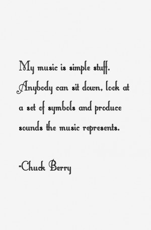 Chuck Berry Quotes & Sayings